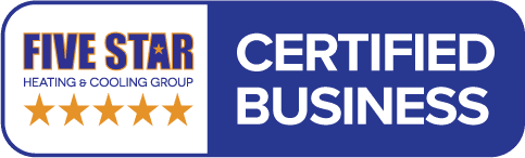 Five Star Heating & Cooling Group Certified Business